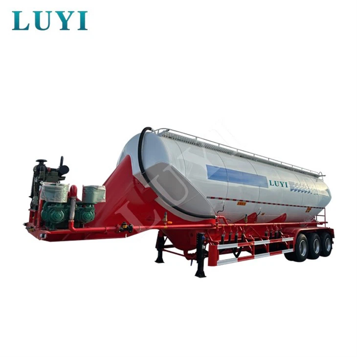 Three Axle Powder Tank Semi Trailer